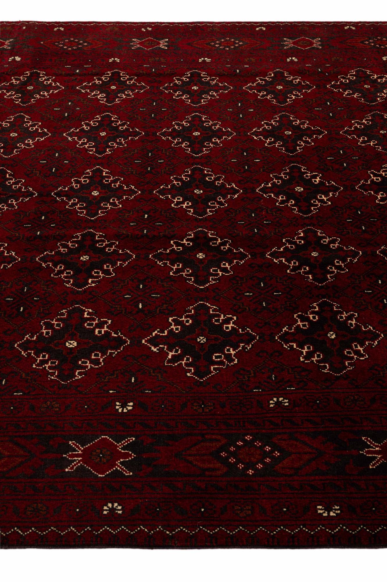 6' 6 x 9' 5 Hand Knotted Khal Mohammadi Wool Rug