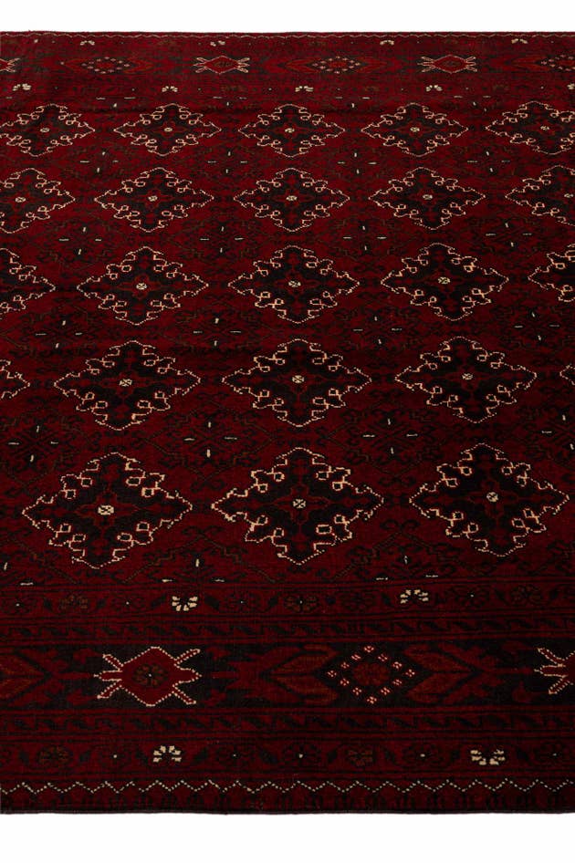 Detail image of 6' 6 x 9' 5 Hand Knotted Khal Mohammadi Wool Rug