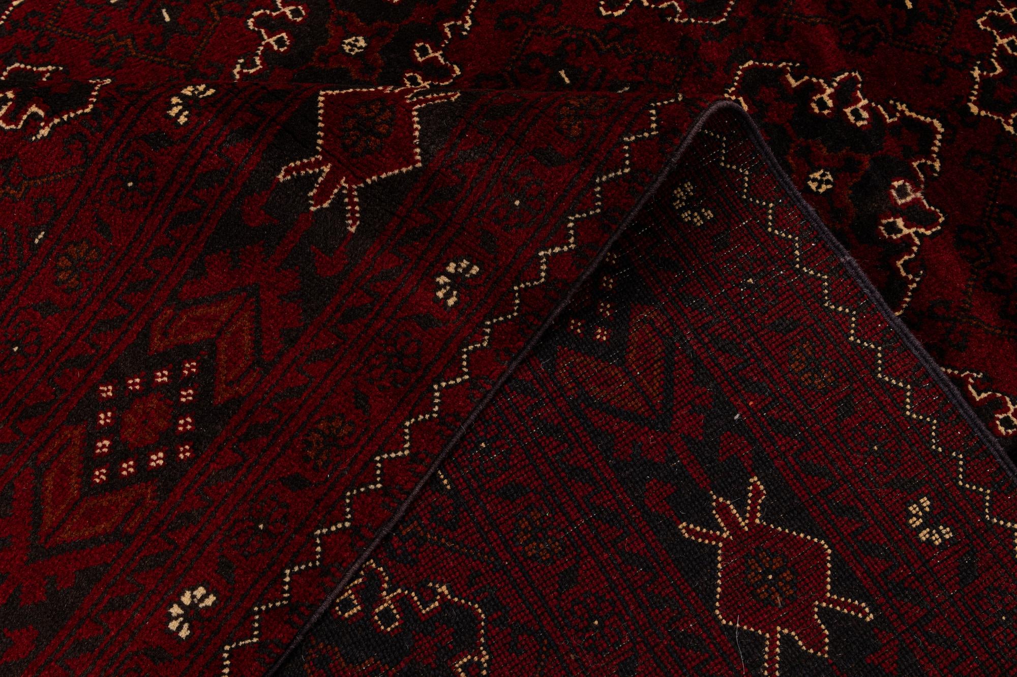 6' 6 x 9' 5 Hand Knotted Khal Mohammadi Wool Rug