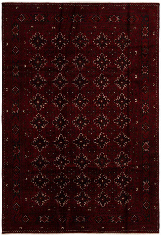 Detail image of 6' 6 x 9' 5 Hand Knotted Khal Mohammadi Wool Rug