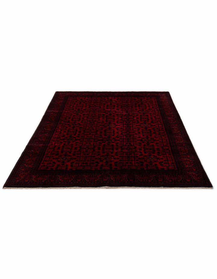 6' 4 x 9' 9 Hand Knotted Khal Mohammadi Wool Rug