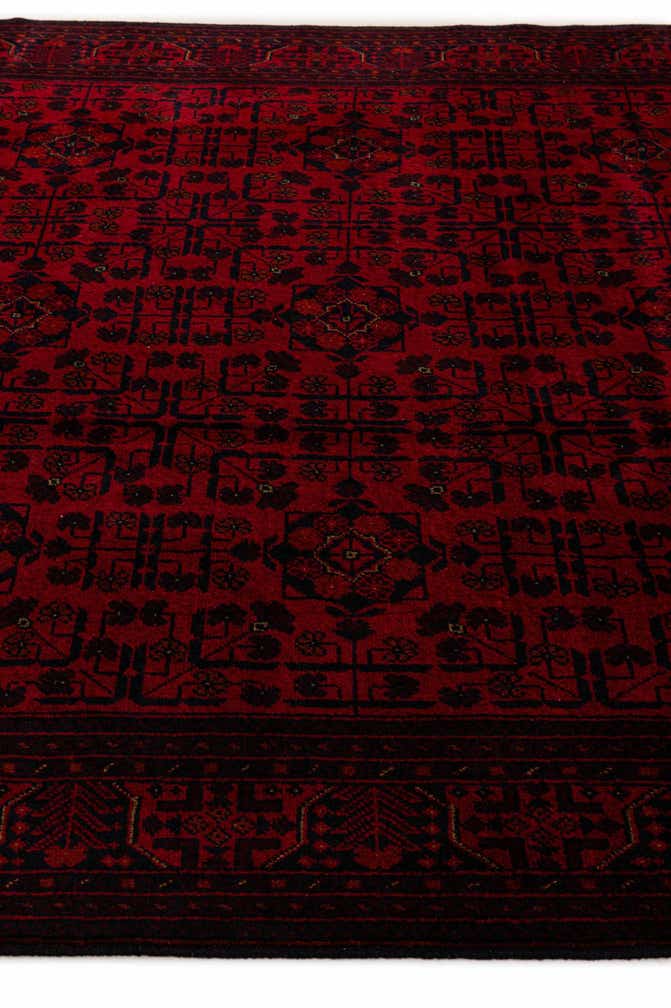 6' 4 x 9' 9 Hand Knotted Khal Mohammadi Wool Rug