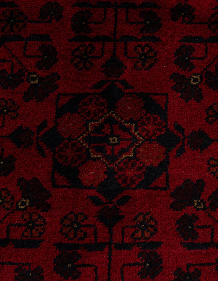 Detail image of 6' 4 x 9' 9  Hand Knotted Khal Mohammadi Wool Rug