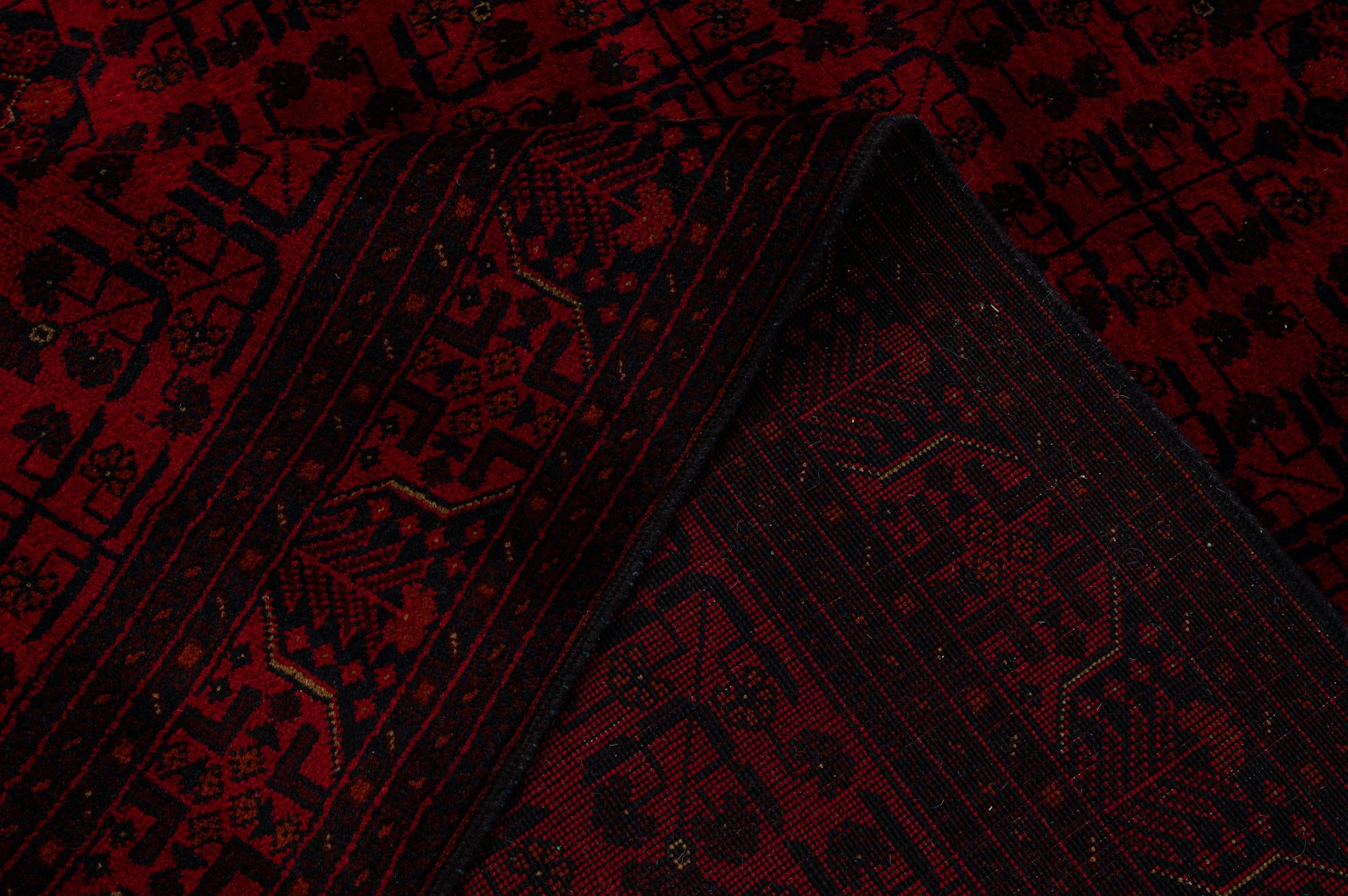 6' 4 x 9' 9 Hand Knotted Khal Mohammadi Wool Rug