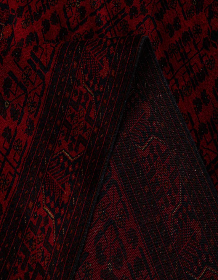 Detail image of 6' 4 x 9' 9  Hand Knotted Khal Mohammadi Wool Rug