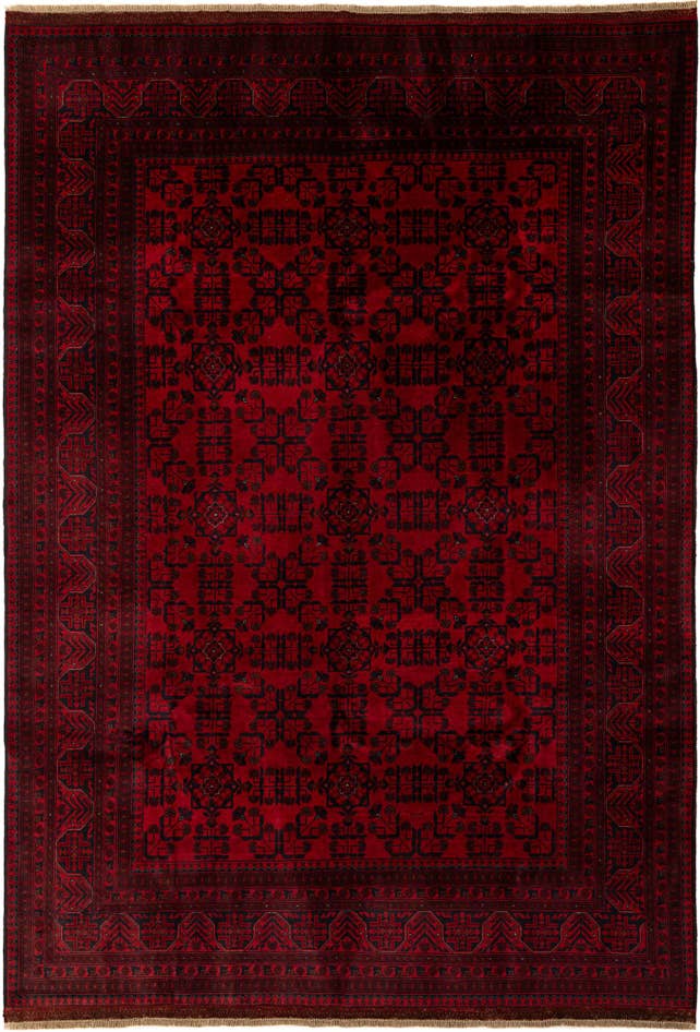Detail image of 6' 7 x 9' 6 Khal Mohammadi Wool Rug
