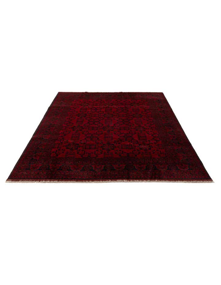 6' 7 x 9' 9 Hand Knotted Khal Mohammadi Wool Rug