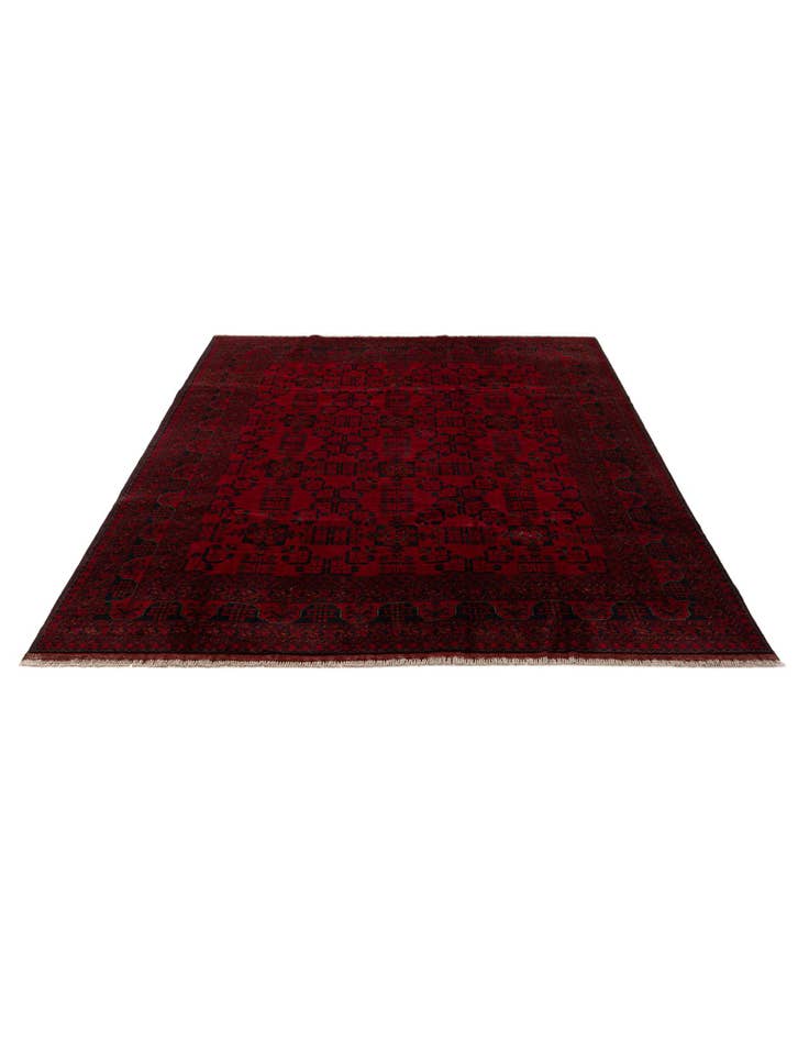 Detail image of 6' 7 x 9' 9 Hand Knotted Khal Mohammadi Wool Rug
