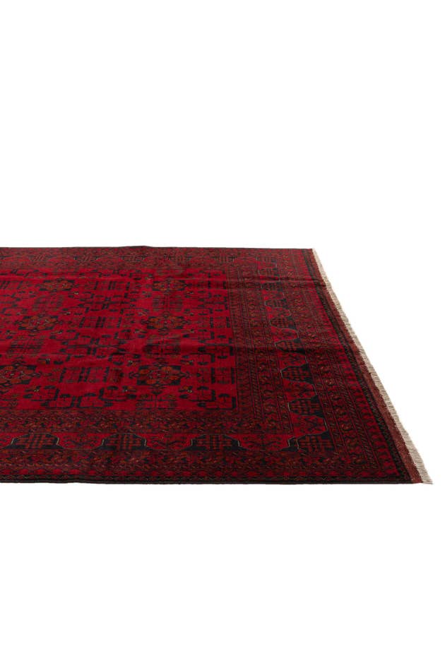 Detail image of 6' 7 x 9' 9 Hand Knotted Khal Mohammadi Wool Rug