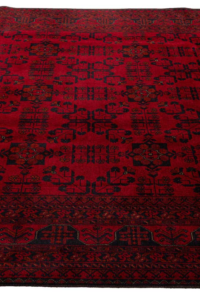6' 7 x 9' 9 Hand Knotted Khal Mohammadi Wool Rug