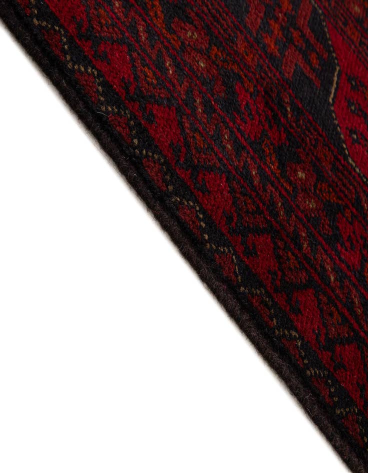 Detail image of 6' 7 x 9' 9  Hand Knotted Khal Mohammadi Wool Rug