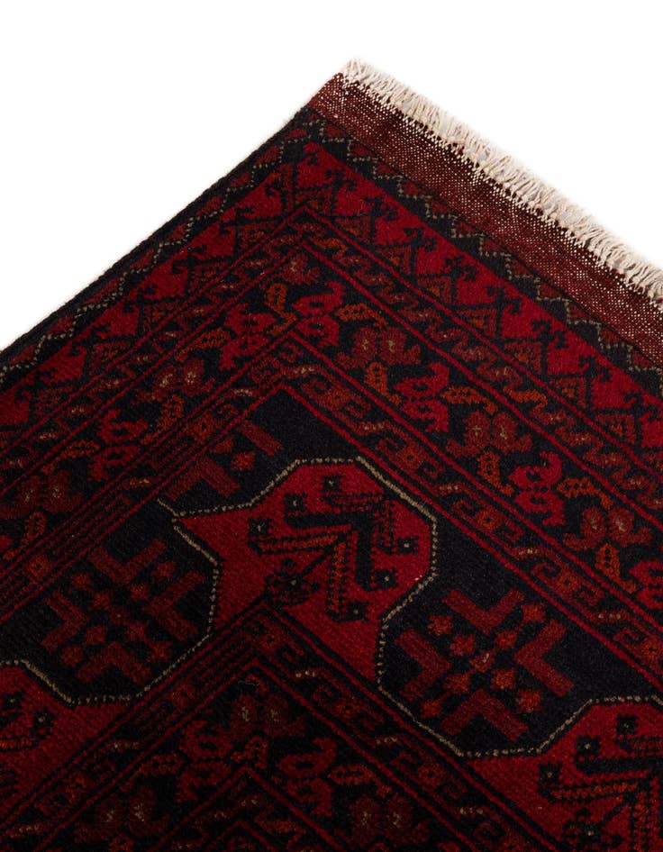 Detail image of 6' 7 x 9' 9  Hand Knotted Khal Mohammadi Wool Rug