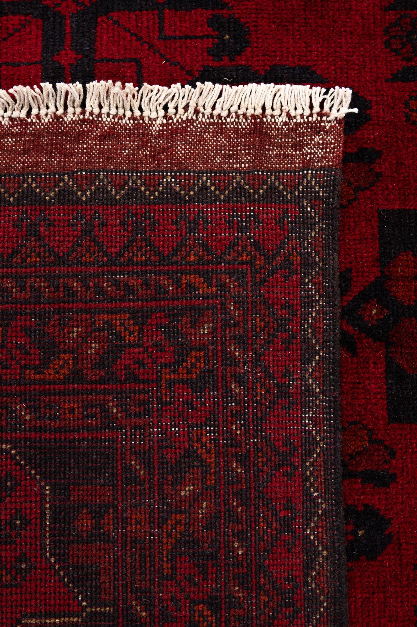 6' 7 x 9' 9 Hand Knotted Khal Mohammadi Wool Rug
