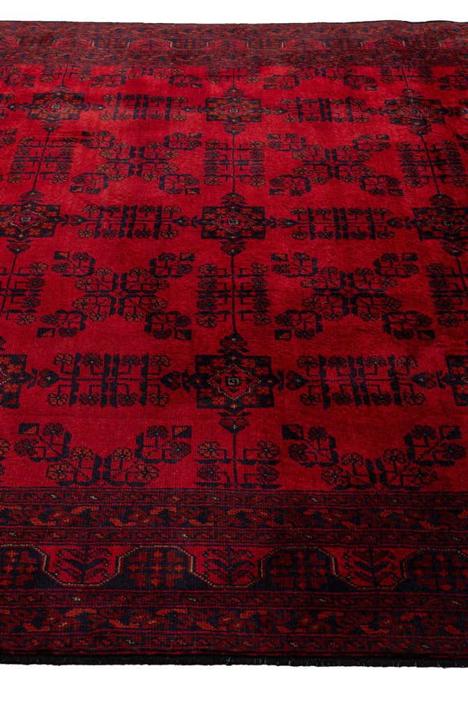 6' 8 x 9' 7 Hand Knotted Khal Mohammadi Wool Rug