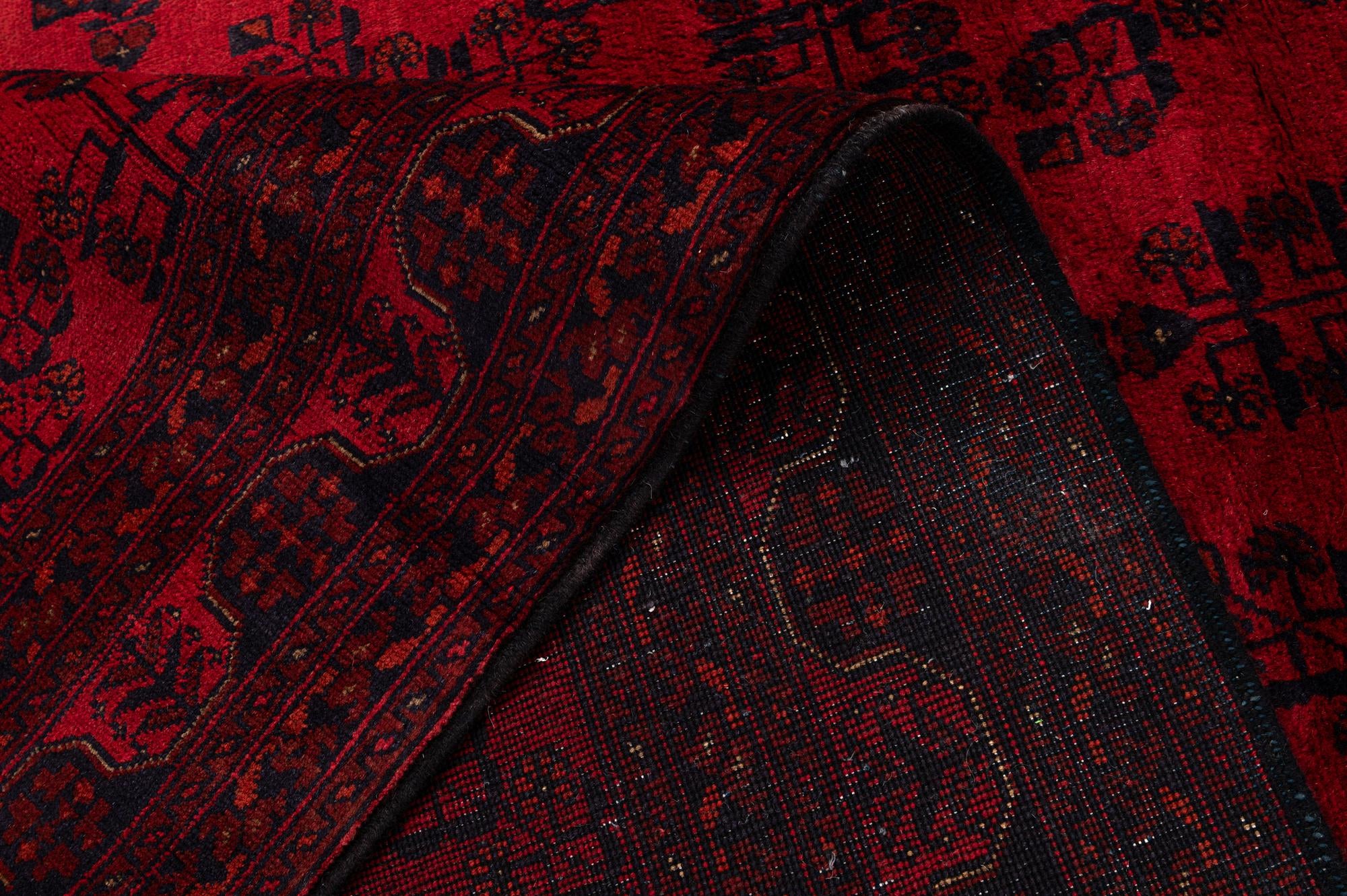 6' 8 x 9' 7 Hand Knotted Khal Mohammadi Wool Rug