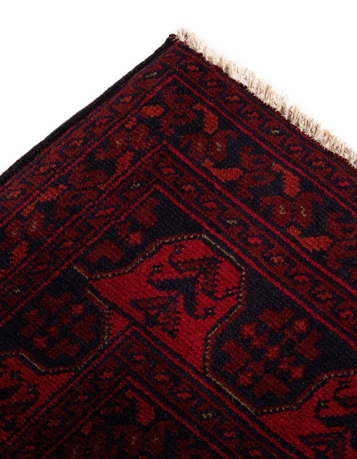 Detail image of 6' 8 x 9' 7  Hand Knotted Khal Mohammadi Wool Rug