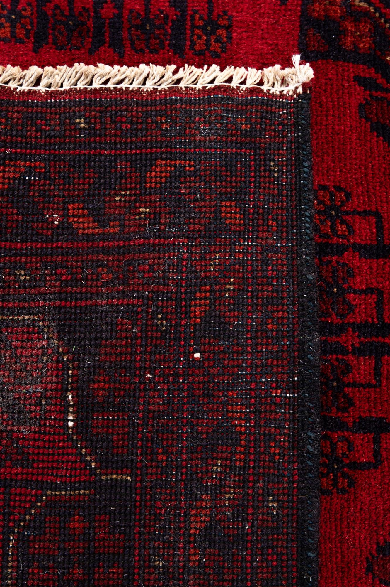 6' 8 x 9' 7 Hand Knotted Khal Mohammadi Wool Rug
