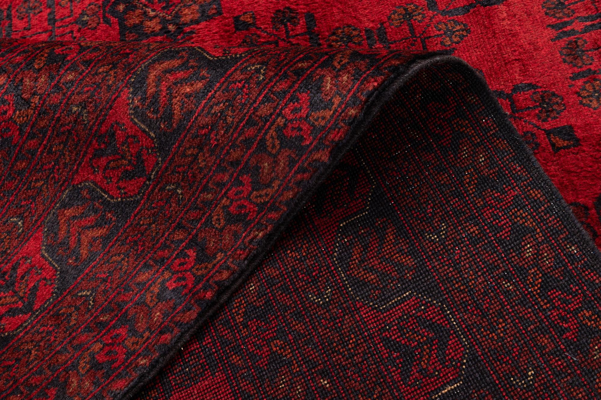6' 7 x 9' 8 Hand Knotted Khal Mohammadi Wool Rug