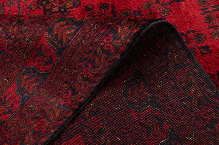 6' 7 x 9' 8 Hand Knotted Khal Mohammadi Wool Rug