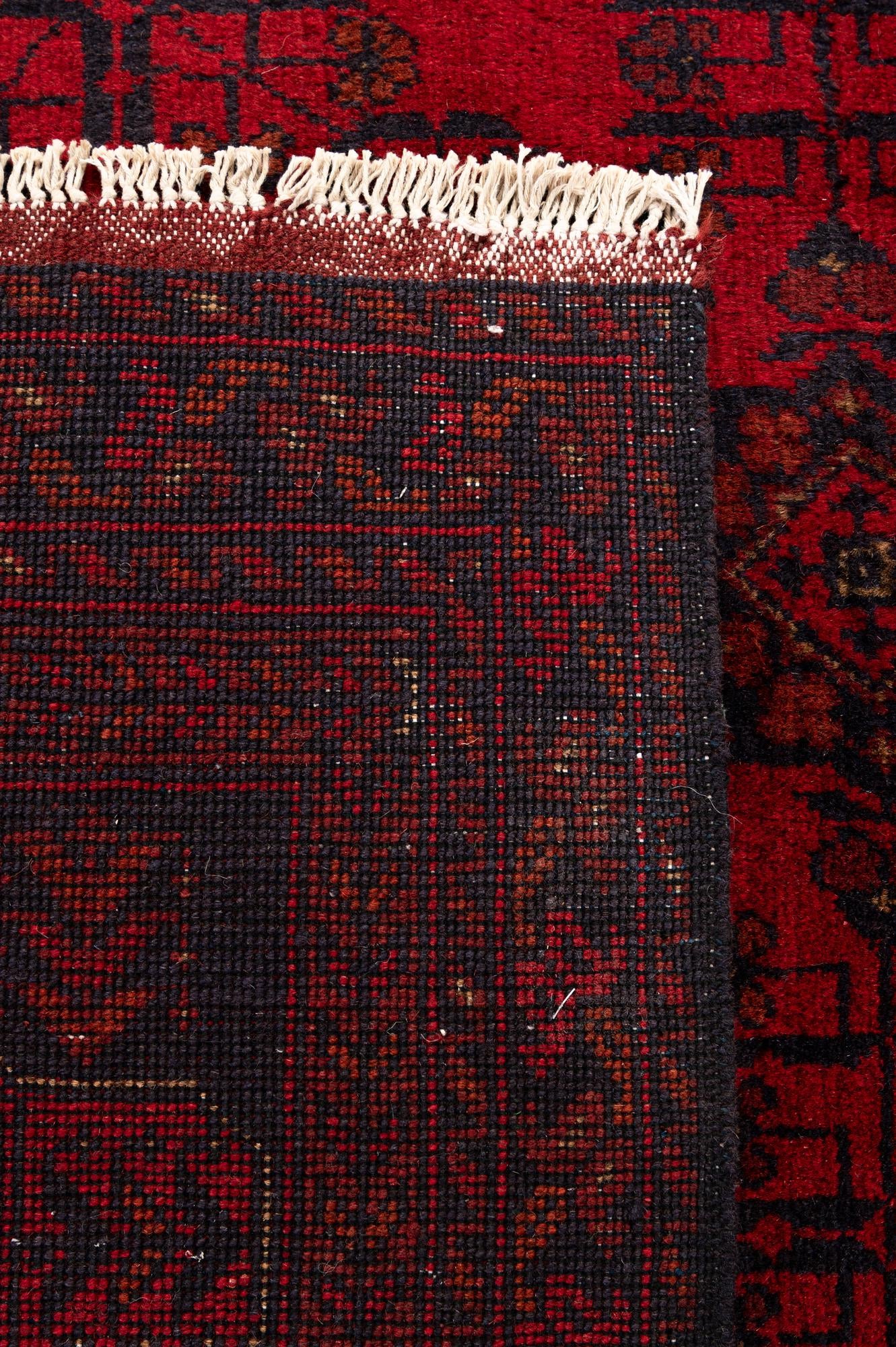 6' 7 x 9' 8 Hand Knotted Khal Mohammadi Wool Rug