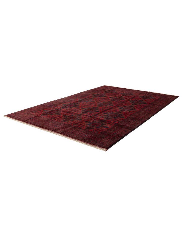 6' 7 x 9' 8 Hand Knotted Khal Mohammadi Wool Rug