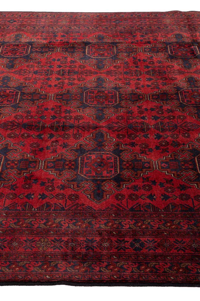 6' 7 x 9' 8 Hand Knotted Khal Mohammadi Wool Rug
