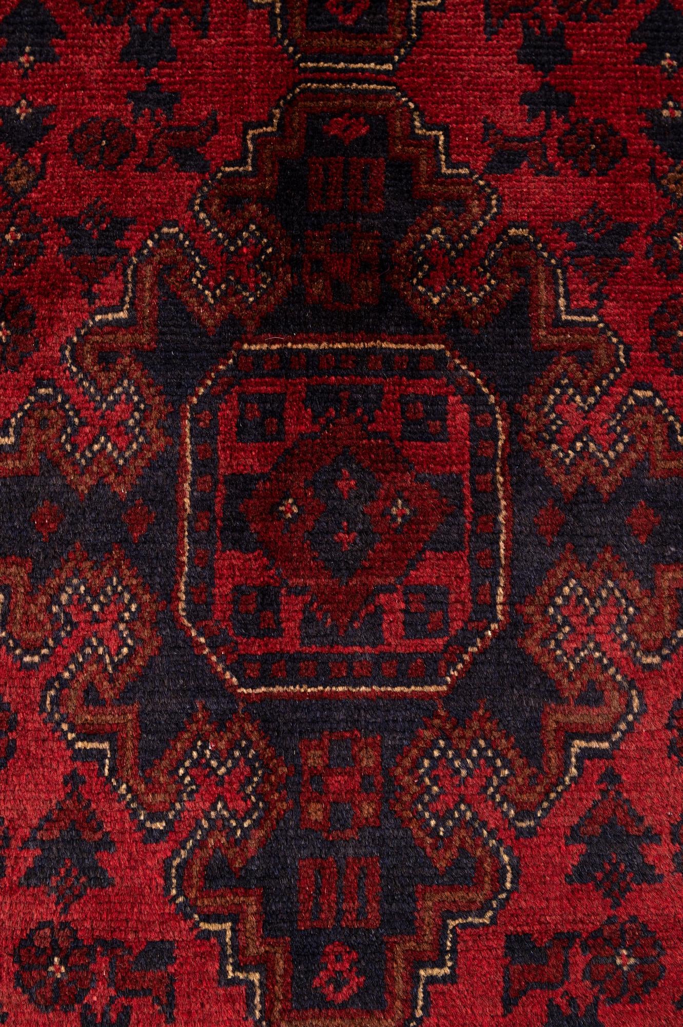 6' 7 x 9' 8 Hand Knotted Khal Mohammadi Wool Rug