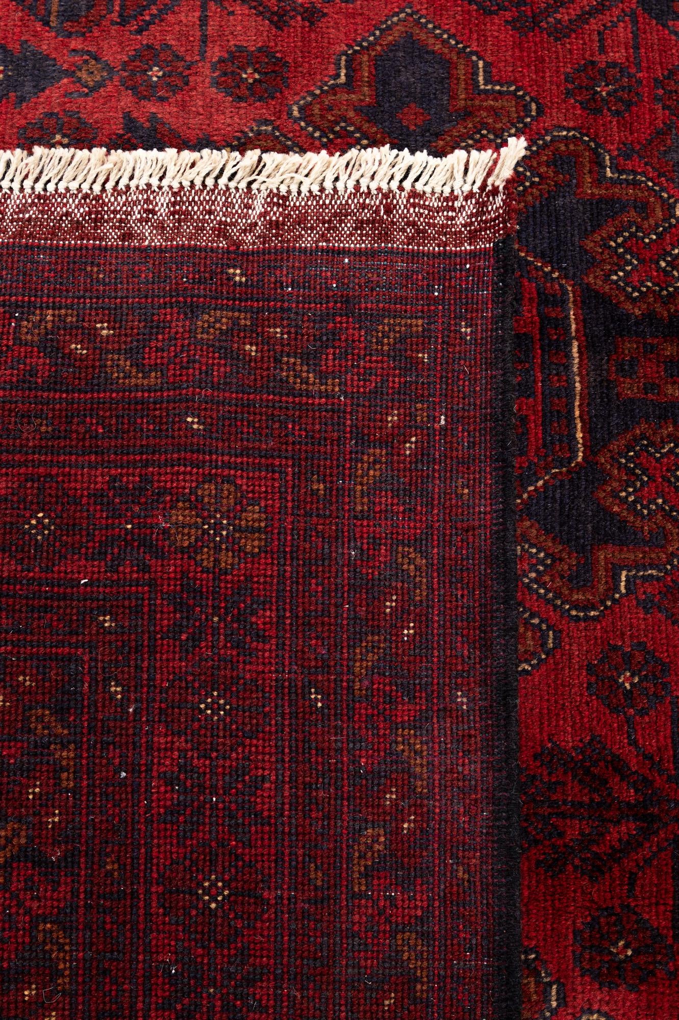 6' 7 x 9' 8 Hand Knotted Khal Mohammadi Wool Rug