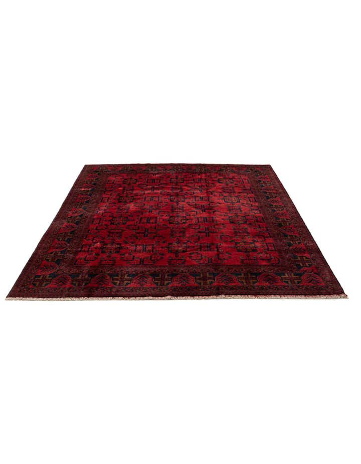 6' 7 x 9' 4 Hand Knotted Khal Mohammadi Wool Rug