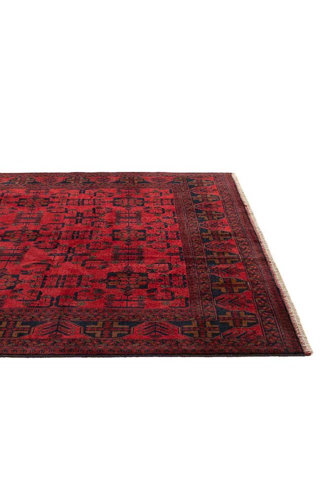 6' 7 x 9' 4 Hand Knotted Khal Mohammadi Wool Rug