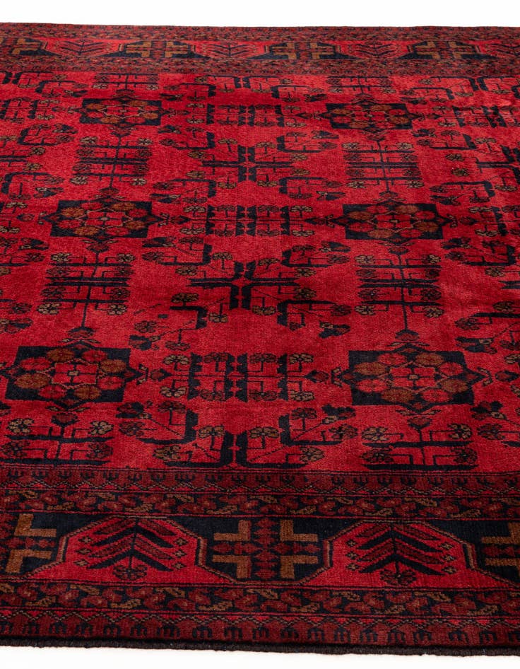 Detail image of 6' 7 x 9' 4  Hand Knotted Khal Mohammadi Wool Rug