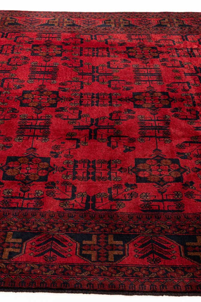 6' 7 x 9' 4 Hand Knotted Khal Mohammadi Wool Rug