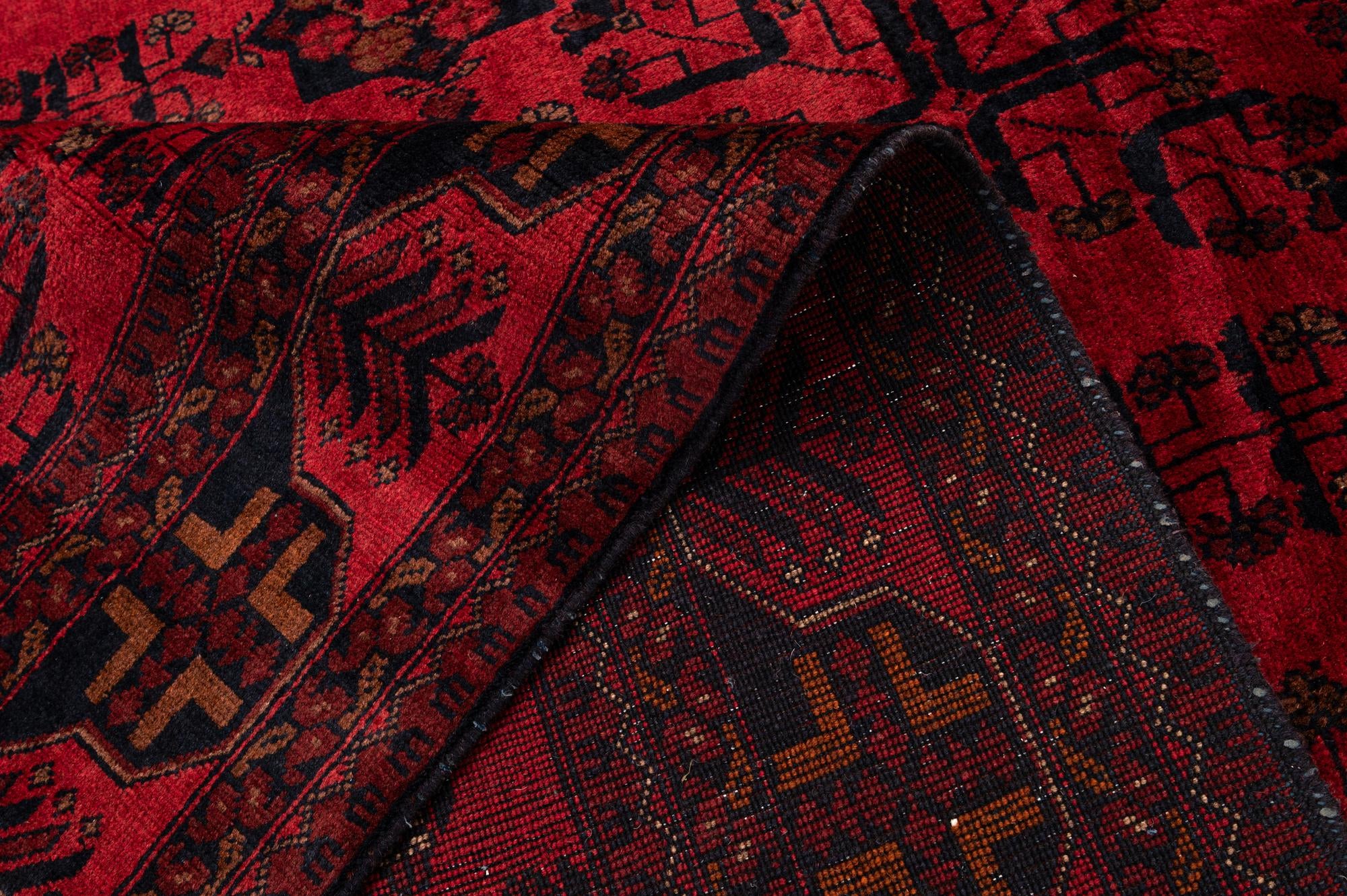 6' 7 x 9' 4 Hand Knotted Khal Mohammadi Wool Rug