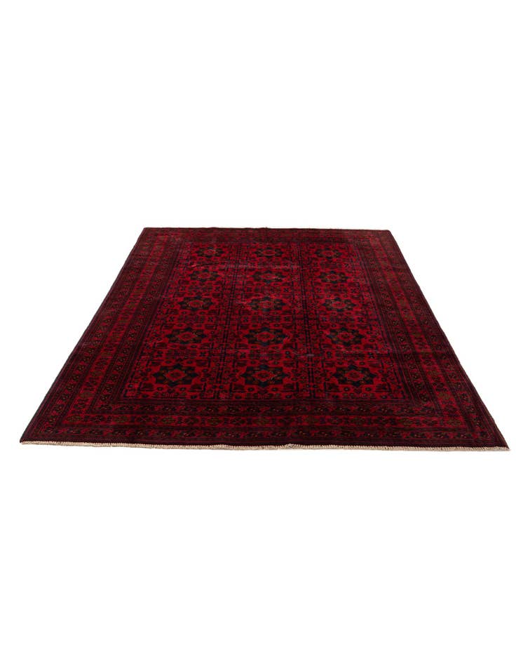 Detail image of 6' 6 x 9' 8 Hand Knotted Khal Mohammadi Wool Rug