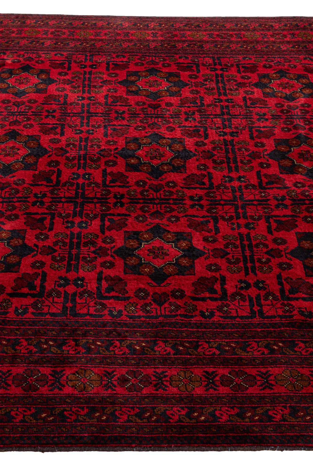 6' 6 x 9' 8 Hand Knotted Khal Mohammadi Wool Rug
