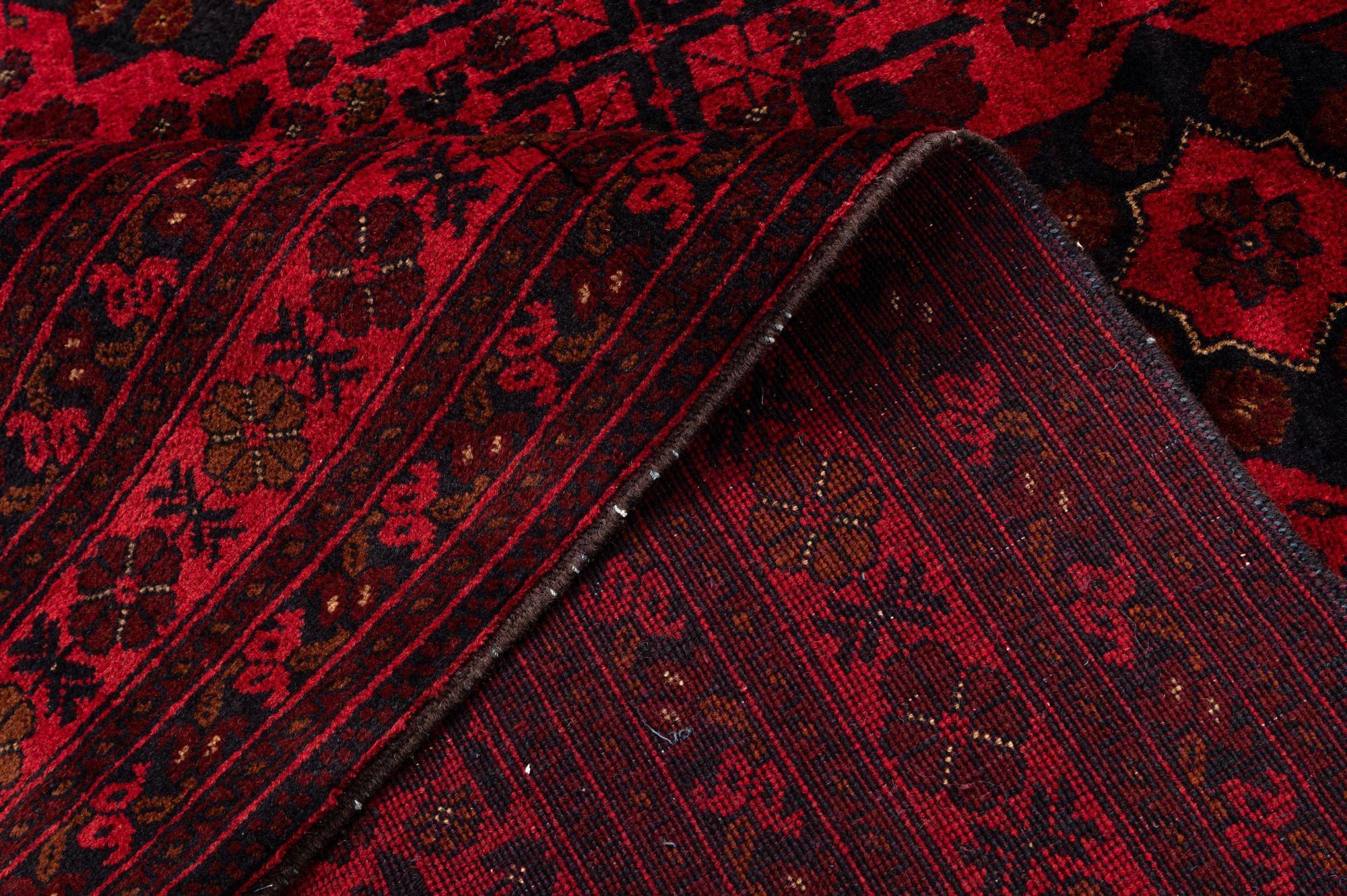 6' 6 x 9' 8 Hand Knotted Khal Mohammadi Wool Rug