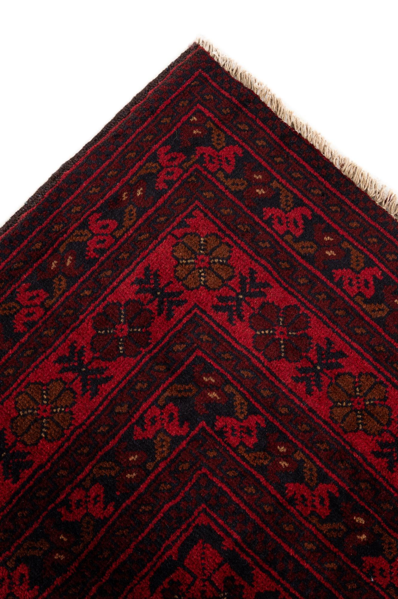 6' 6 x 9' 8 Hand Knotted Khal Mohammadi Wool Rug
