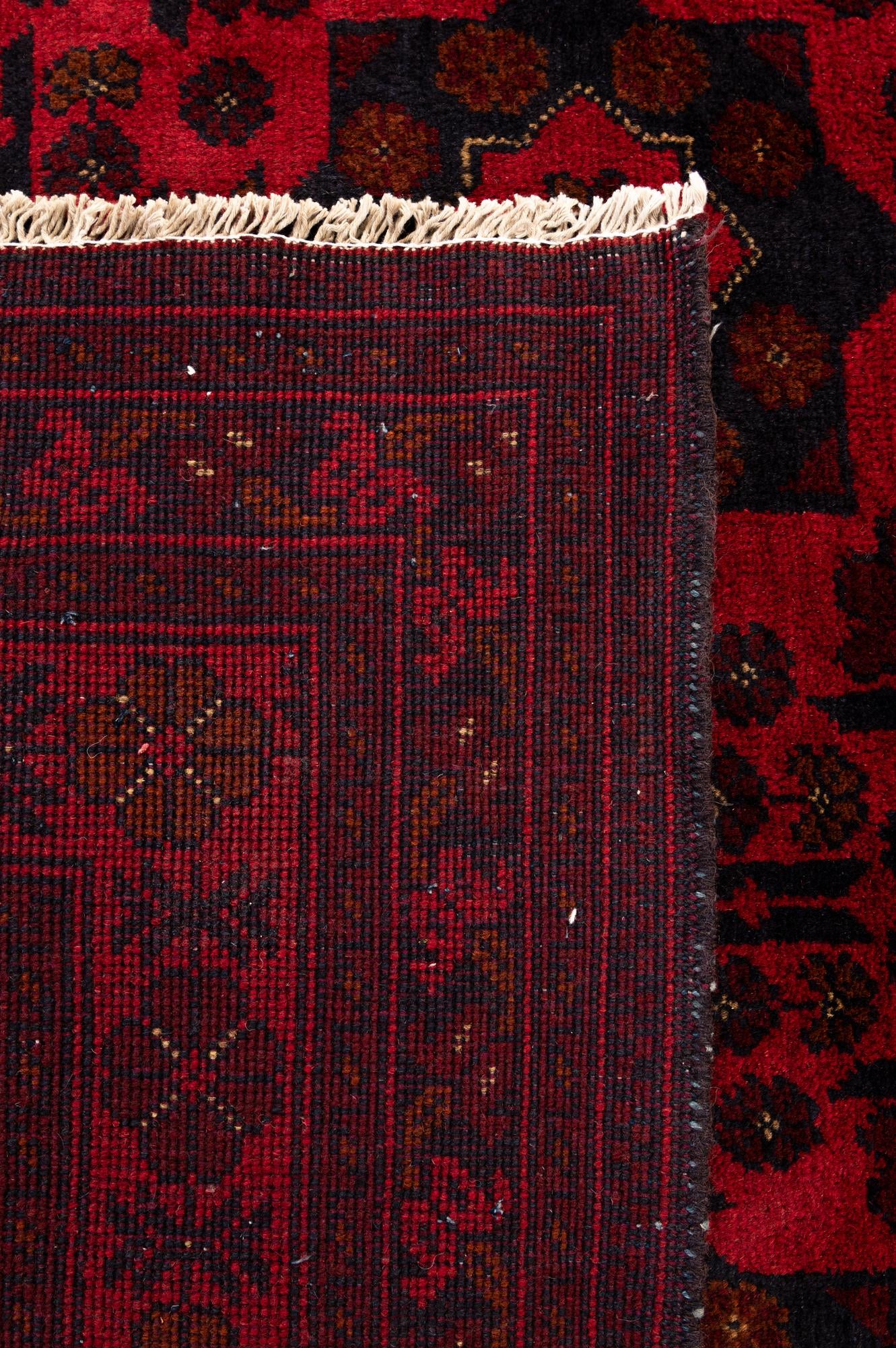 6' 6 x 9' 8 Hand Knotted Khal Mohammadi Wool Rug