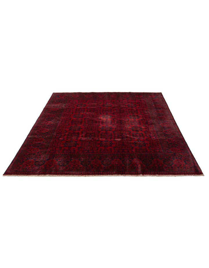 6' 7 x 9' 7 Hand Knotted Khal Mohammadi Wool Rug