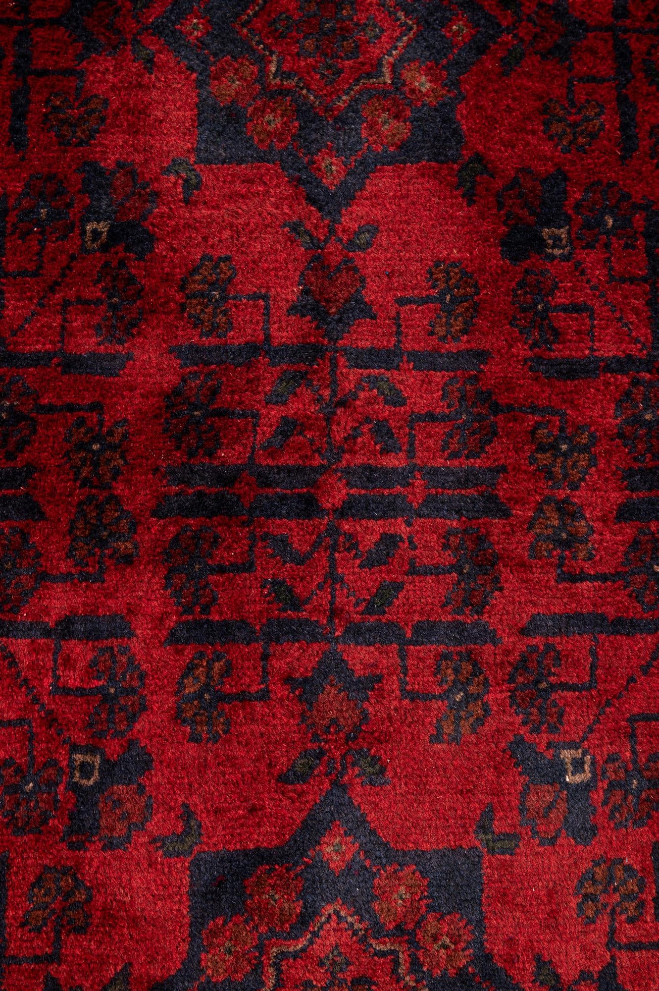 6' 7 x 9' 7 Hand Knotted Khal Mohammadi Wool Rug