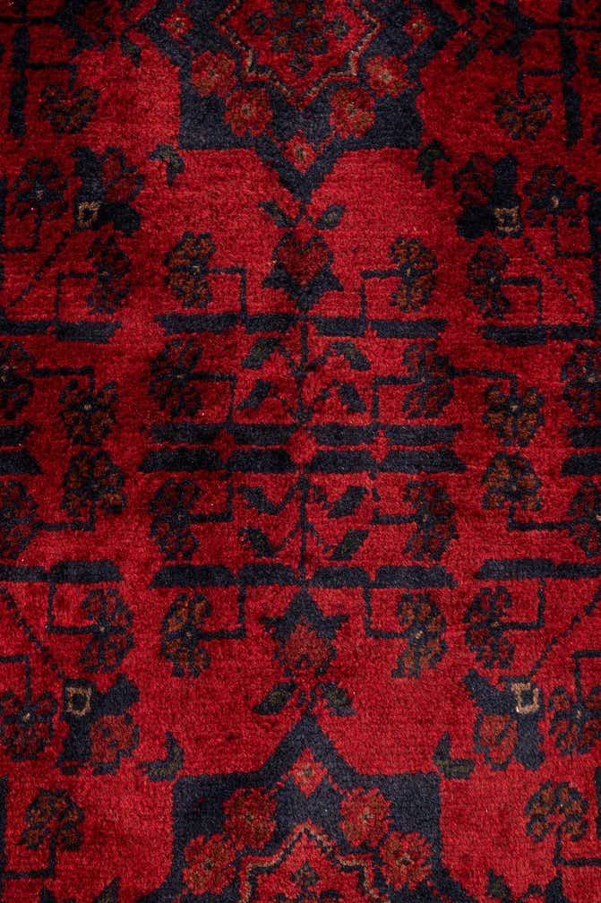 6' 7 x 9' 7 Hand Knotted Khal Mohammadi Wool Rug