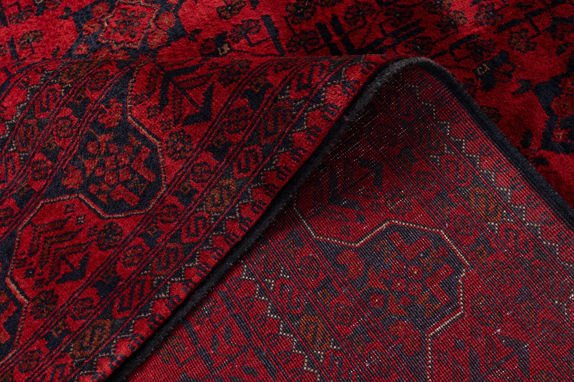 6' 7 x 9' 7 Hand Knotted Khal Mohammadi Wool Rug