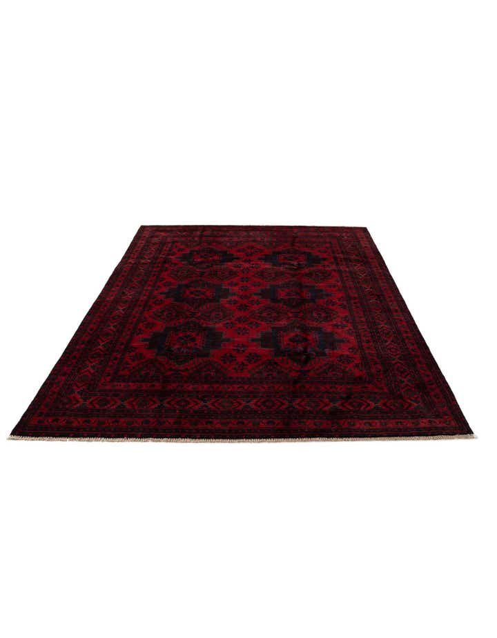 6' 8 x 9' 6 Hand Knotted Khal Mohammadi Wool Rug