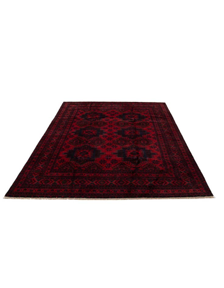 Detail image of 6' 8 x 9' 6 Hand Knotted Khal Mohammadi Wool Rug
