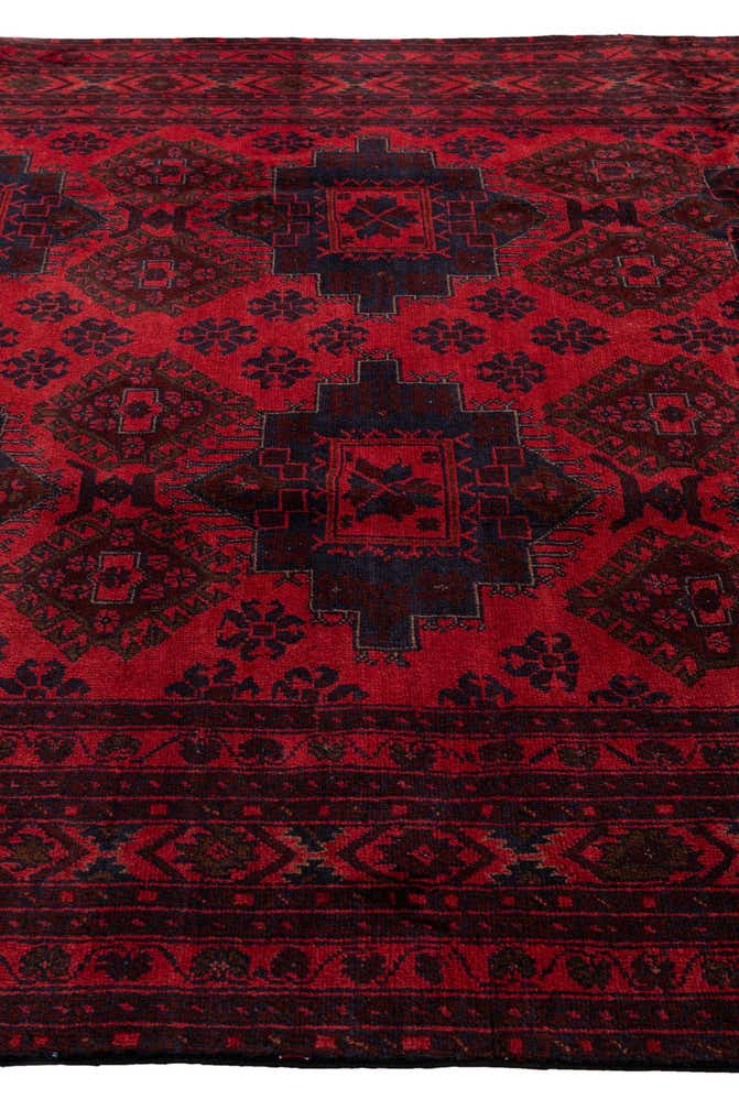 6' 8 x 9' 6 Hand Knotted Khal Mohammadi Wool Rug