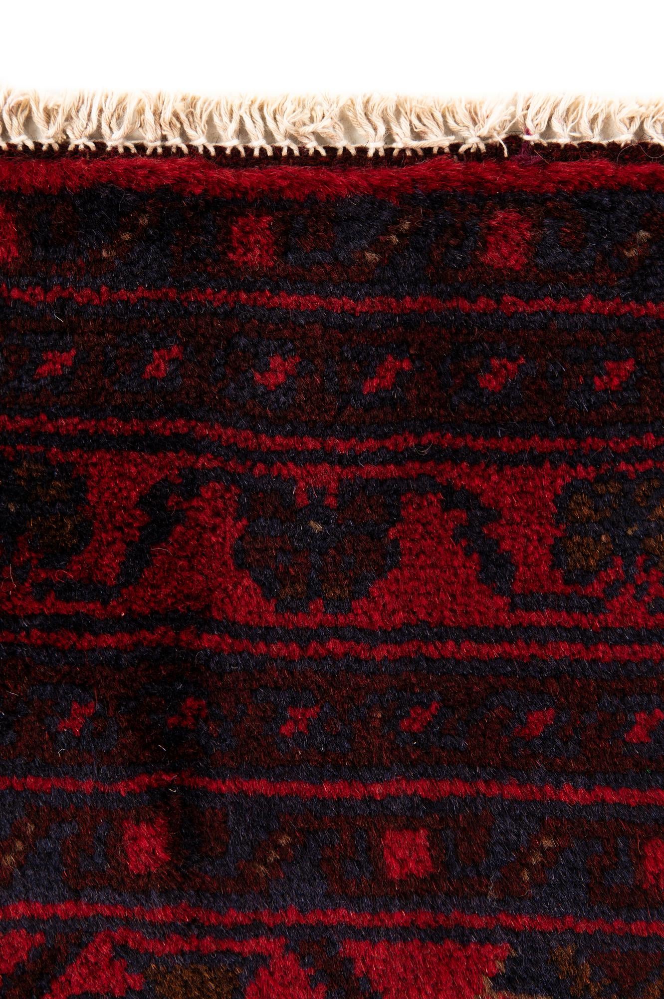 6' 8 x 9' 6 Hand Knotted Khal Mohammadi Wool Rug