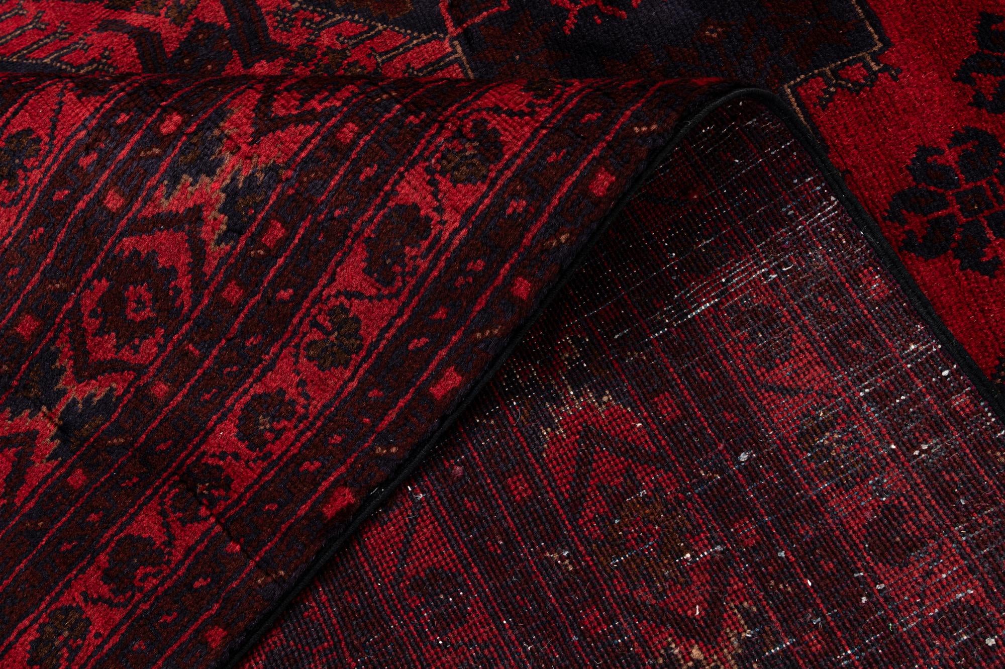 6' 8 x 9' 6 Hand Knotted Khal Mohammadi Wool Rug