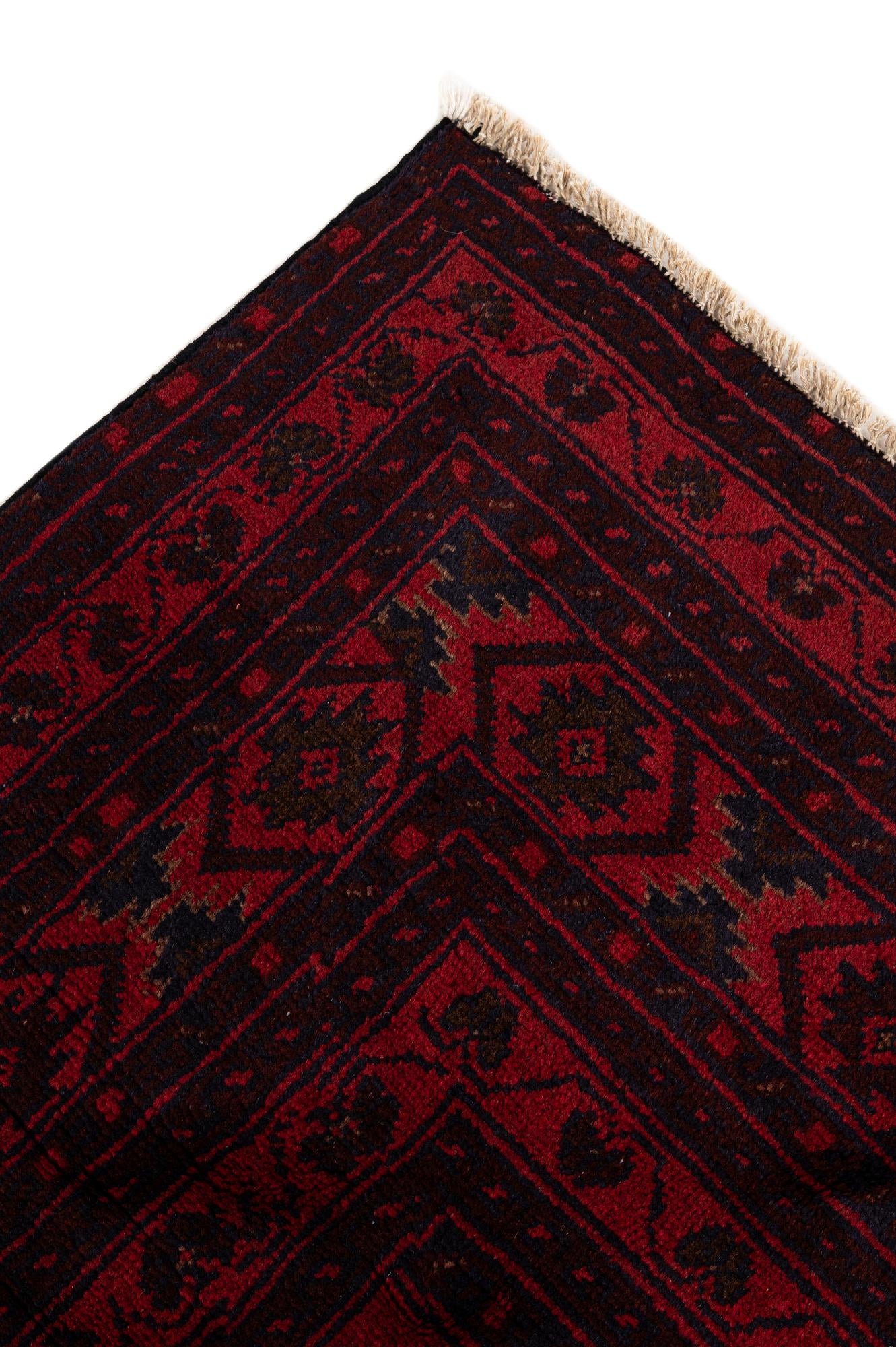 6' 8 x 9' 6 Hand Knotted Khal Mohammadi Wool Rug
