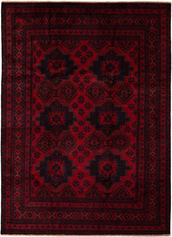 6' 8 x 9' 6 Hand Knotted Khal Mohammadi Wool Rug