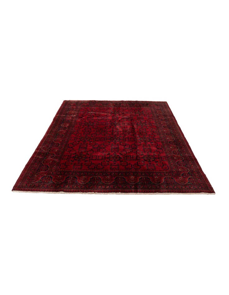 Detail image of 6' 8 x 9' 5 Hand Knotted Khal Mohammadi Wool Rug